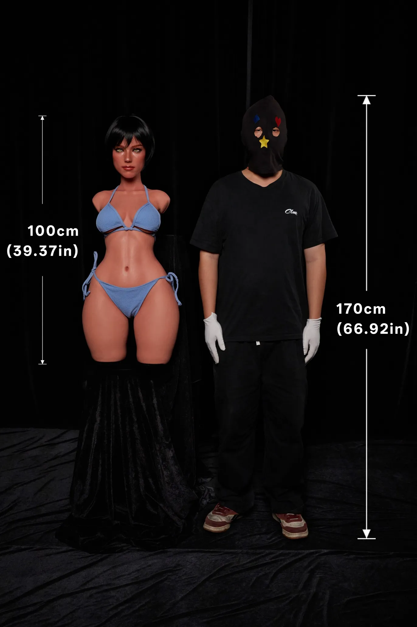 Climax Doll | ULW 100cm/3ft3 Small Breasts Alluring American Spicy Girl Realistic Silicone Torso Sex 882# - Livia