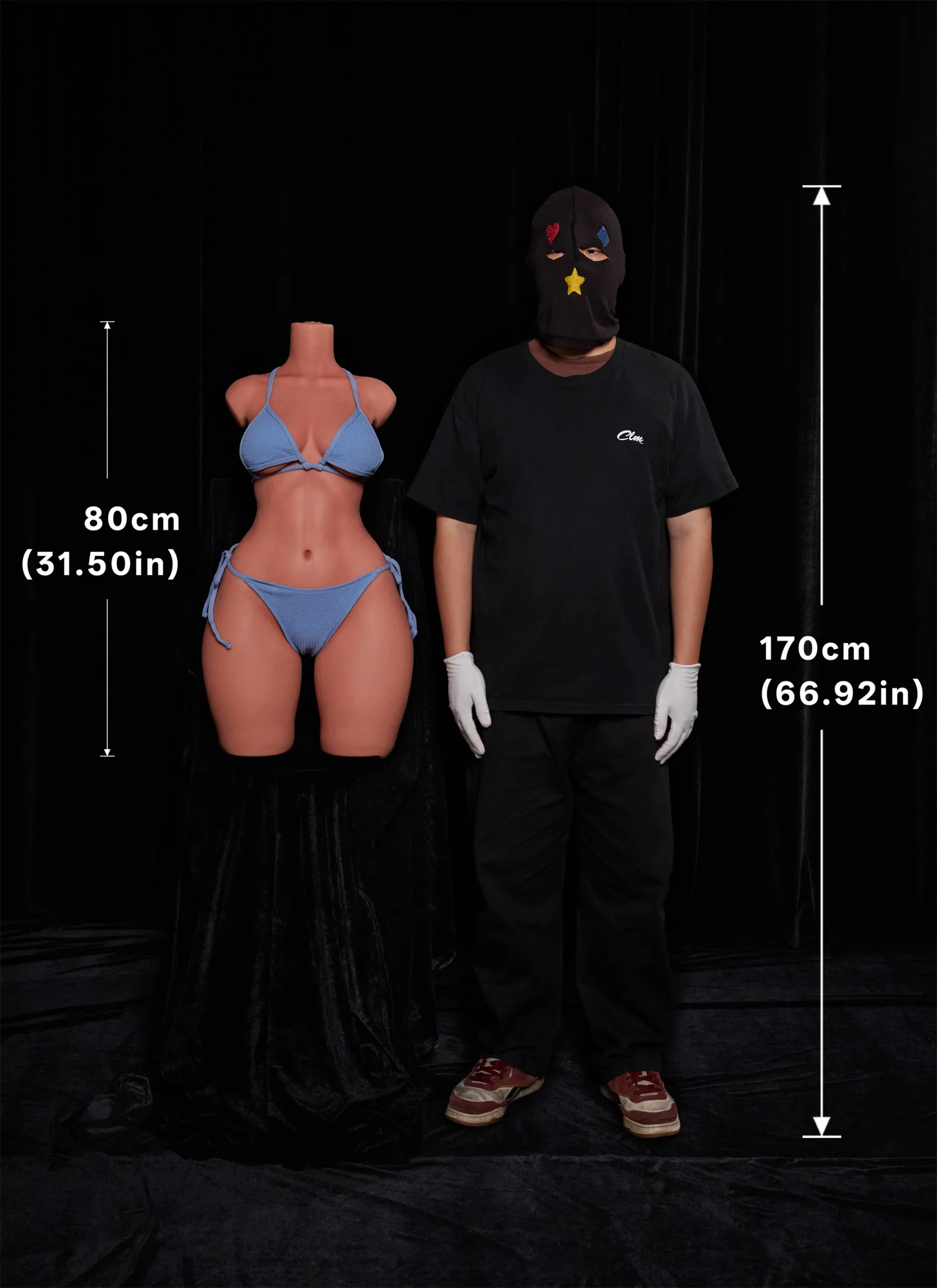 Climax Doll | ULW 80cm/2ft6 Small Breasts Realistic Silicone Torso Sex 882# - Livia