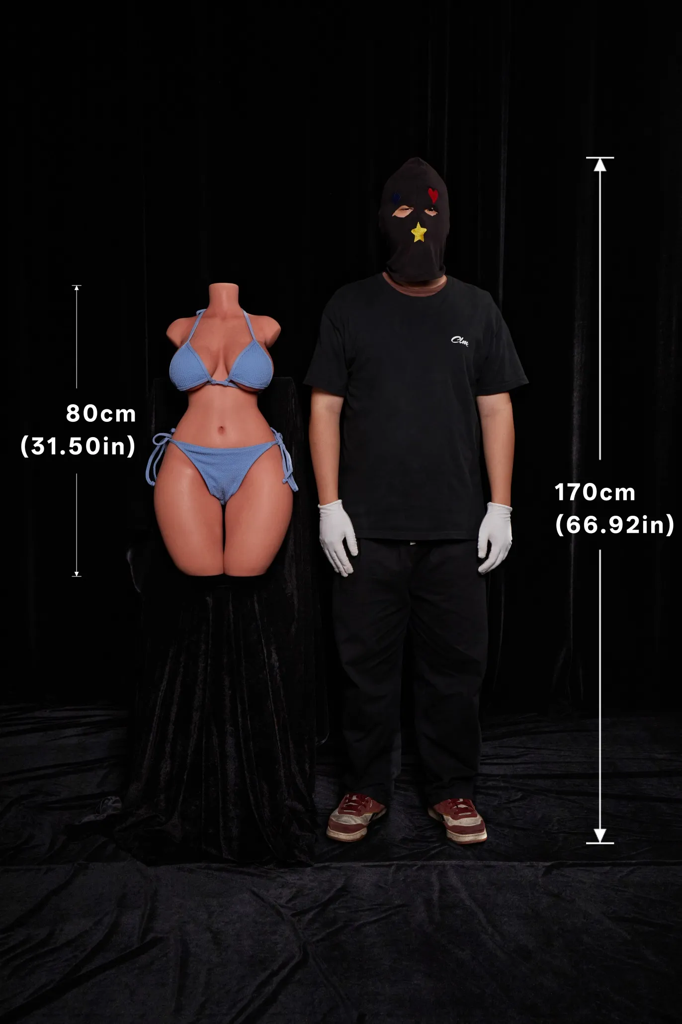 Climax Doll | ULW 80cm/2ft6 Small Breasts Realistic Silicone Torso Sex 883# - Fiora