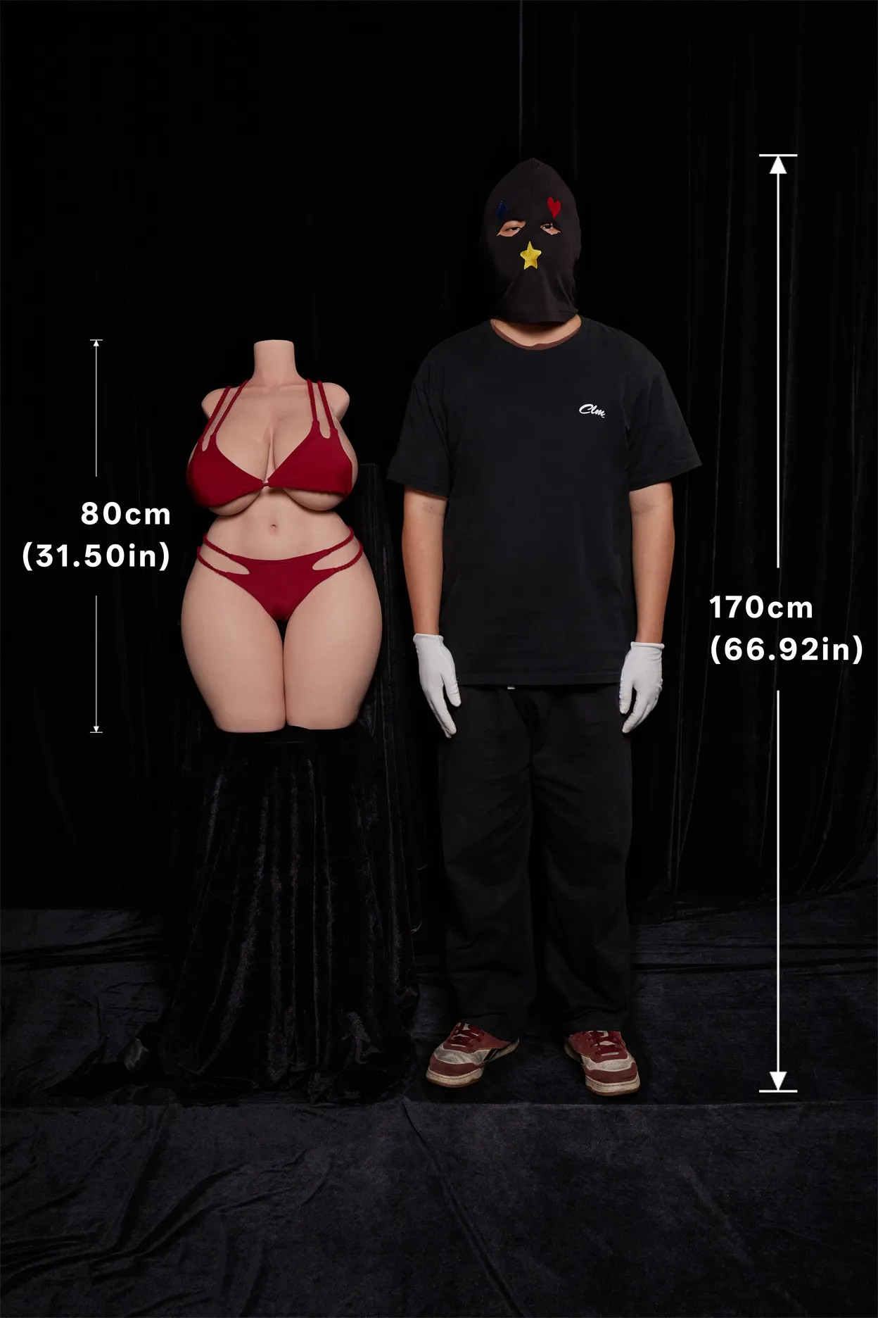Climax Doll | ULW 80cm/2ft6 Big Breasts Realistic Silicone Torso Sex 884# - Rhea