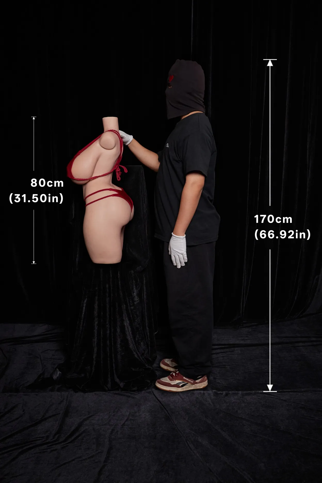 Climax Doll | ULW 80cm/2ft6 Big Breasts Realistic Silicone Torso Sex 884# - Rhea