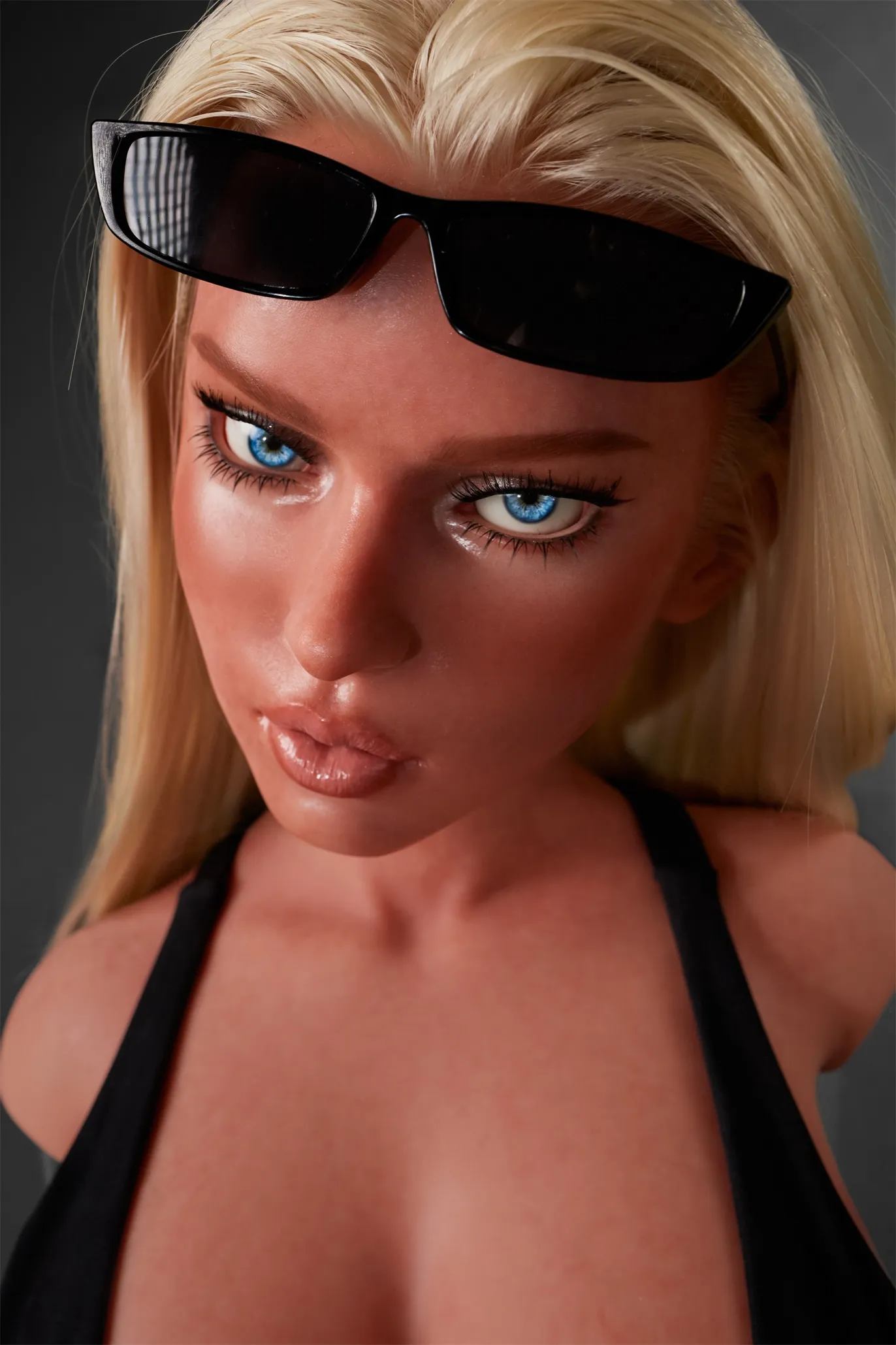 Climax Doll | ULW 100cm/3ft3 Small Breasts Seductive Cool Blonde Mature Lady Realistic Silicone Torso Sex 883# - Fiora