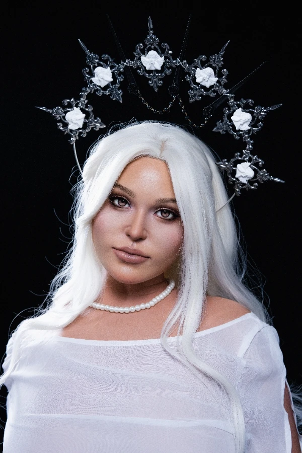 IDO Doll | 165cm/5ft5 D-Cup Alluring Dark Goddess Cosplay Full Silicone Sex Doll, Head #ID8H - Selena 