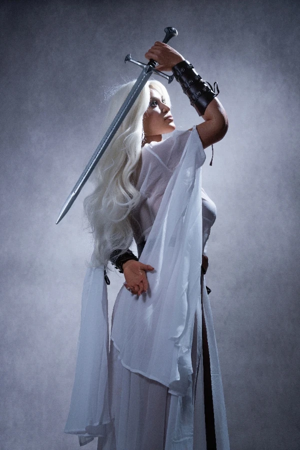 IDO Doll | 165cm/5ft5 D-Cup Alluring Dark Goddess Cosplay Full Silicone Sex Doll, Head #ID8H - Selena 