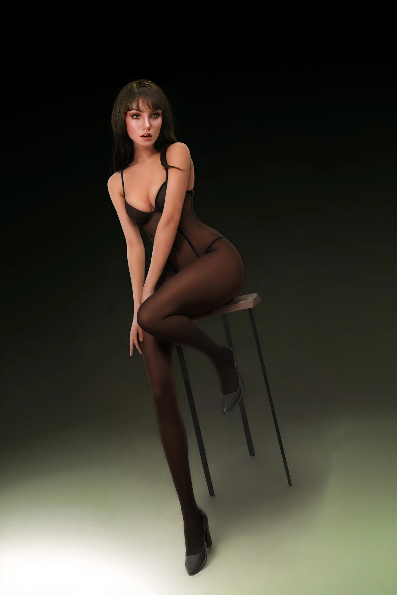 ORANGE IN® 166cm(5.5') 697# E-cup Seductive Exotic Beauty Silicone Head Sex Doll - Madison