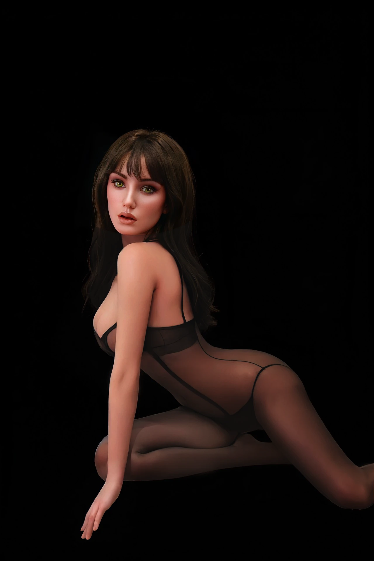 ORANGE IN® 166cm(5.5') 697# E-cup Seductive Exotic Beauty Silicone Head Sex Doll - Madison