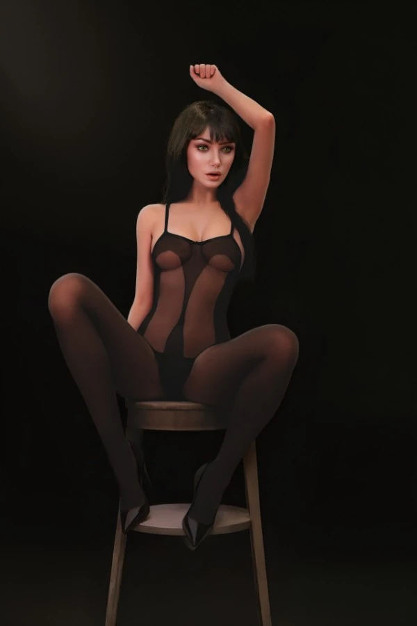 ORANGE IN® 166cm(5.5') 697# E-cup Seductive Exotic Beauty Silicone Head Sex Doll - Madison