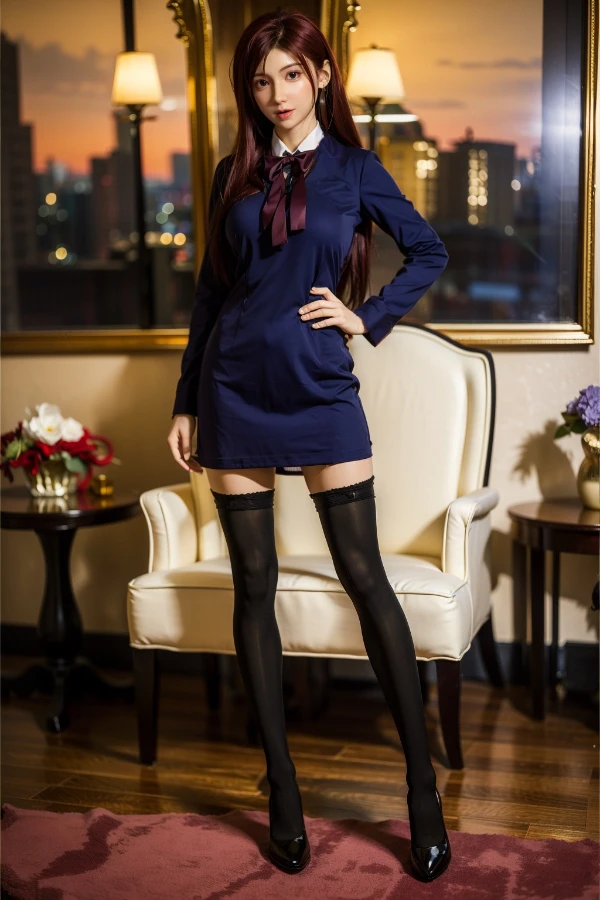 ORANGE IN® 165cm (5.5') 543# C-cup Sexy Japanese School Uniform Full Silicone Sex Doll - Anna