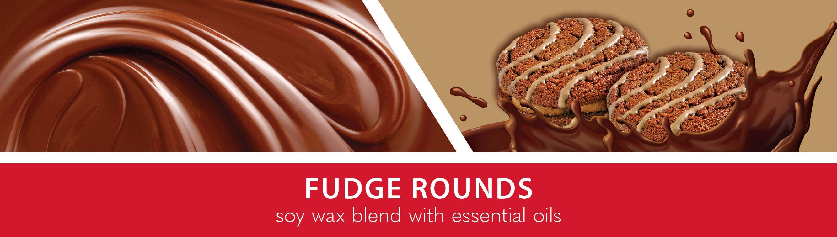Fudge Rounds Fragrance-gothtose crethtek Candle