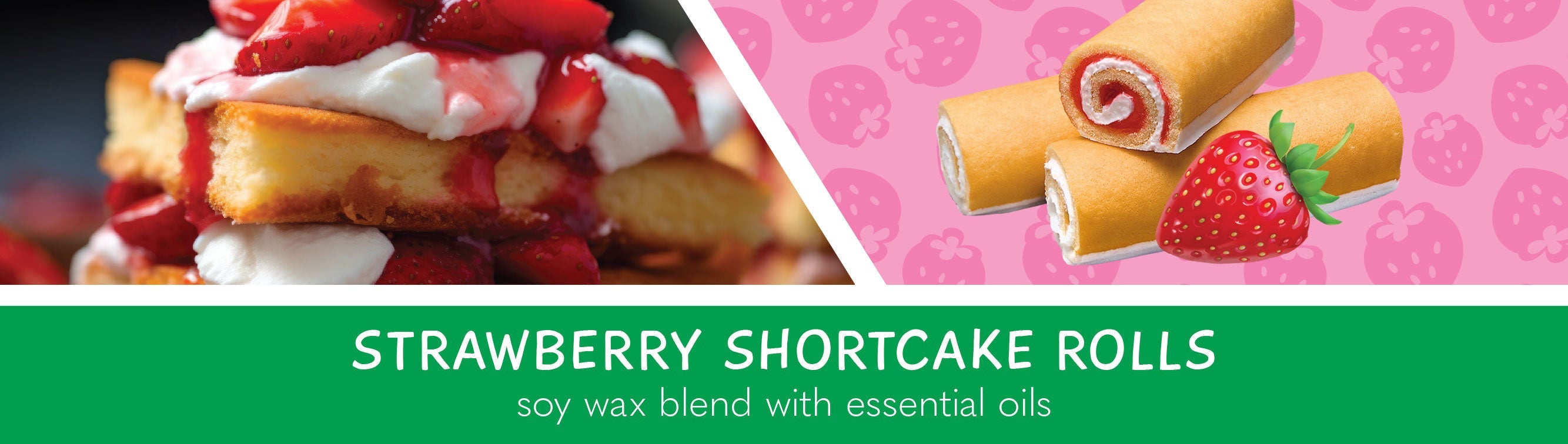 Strawberry Shortcake Rolls Fragrance-gothtose crethtek Candle