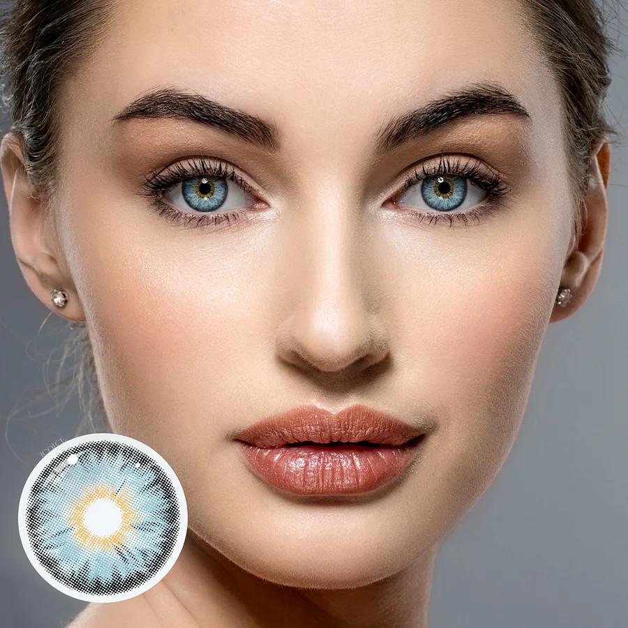 Eyeza Tiny Iris Blue | 1 Year