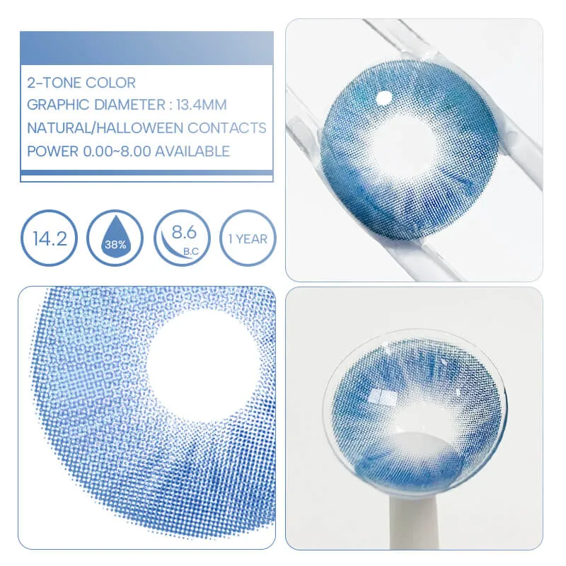 Eyeza Lucency Blue | 1 Year