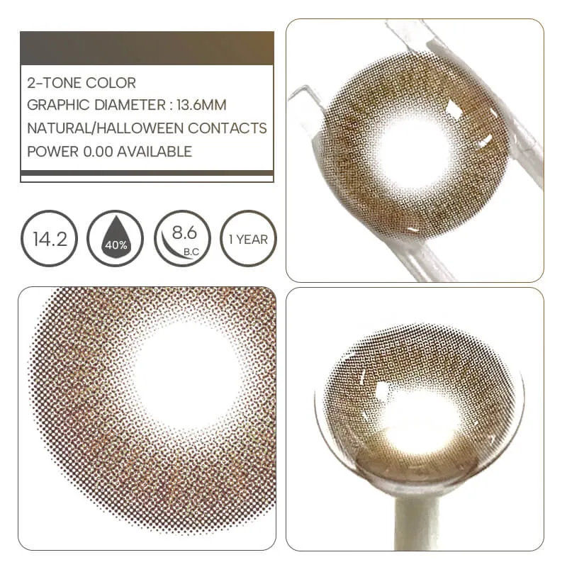 Eyeza Brownie Peach | 1 Year