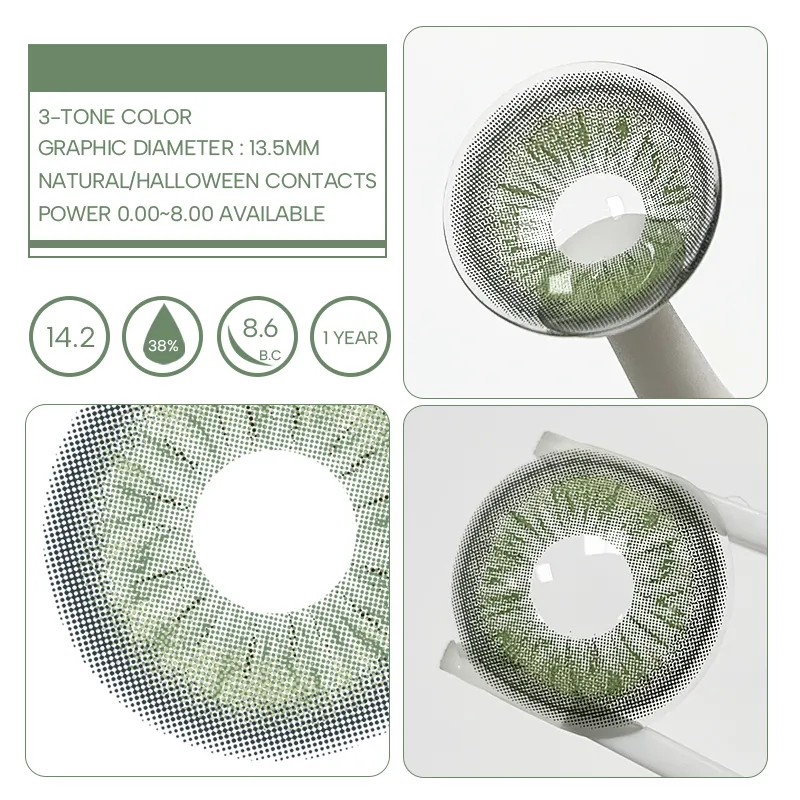 Eyeza Perola Green | 1 Year