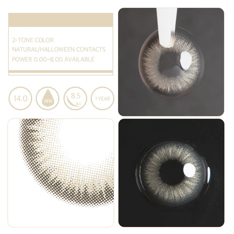 Eyeza Savage Grey | 1 Year