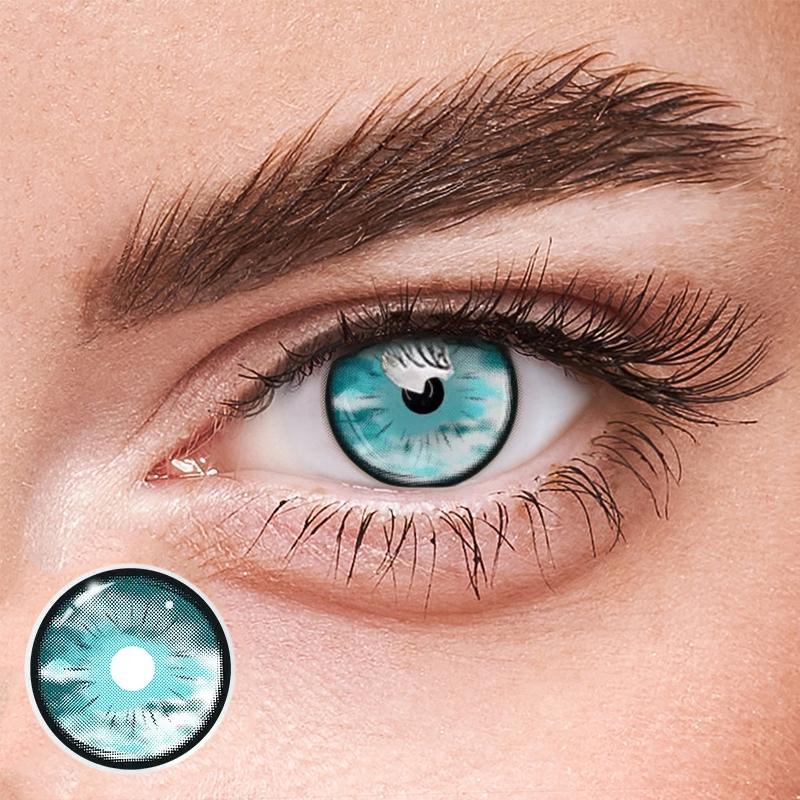 Eyeza Cursed Blue | 1 Year