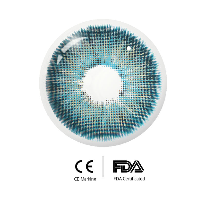 Eyeza Bloom Blue  | 1 Year