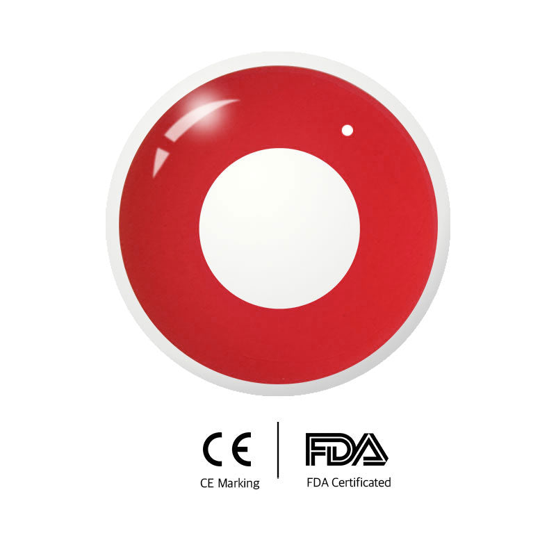 Eyeza Pure Red   | 1 Year