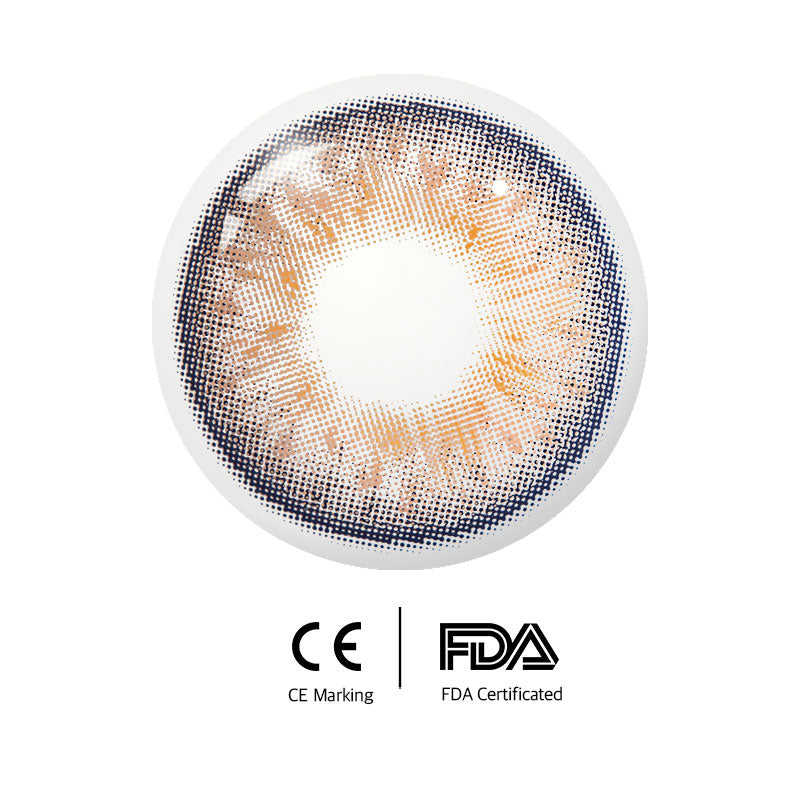 Eyeza Moonlight Pansy Brown  | 1 Year