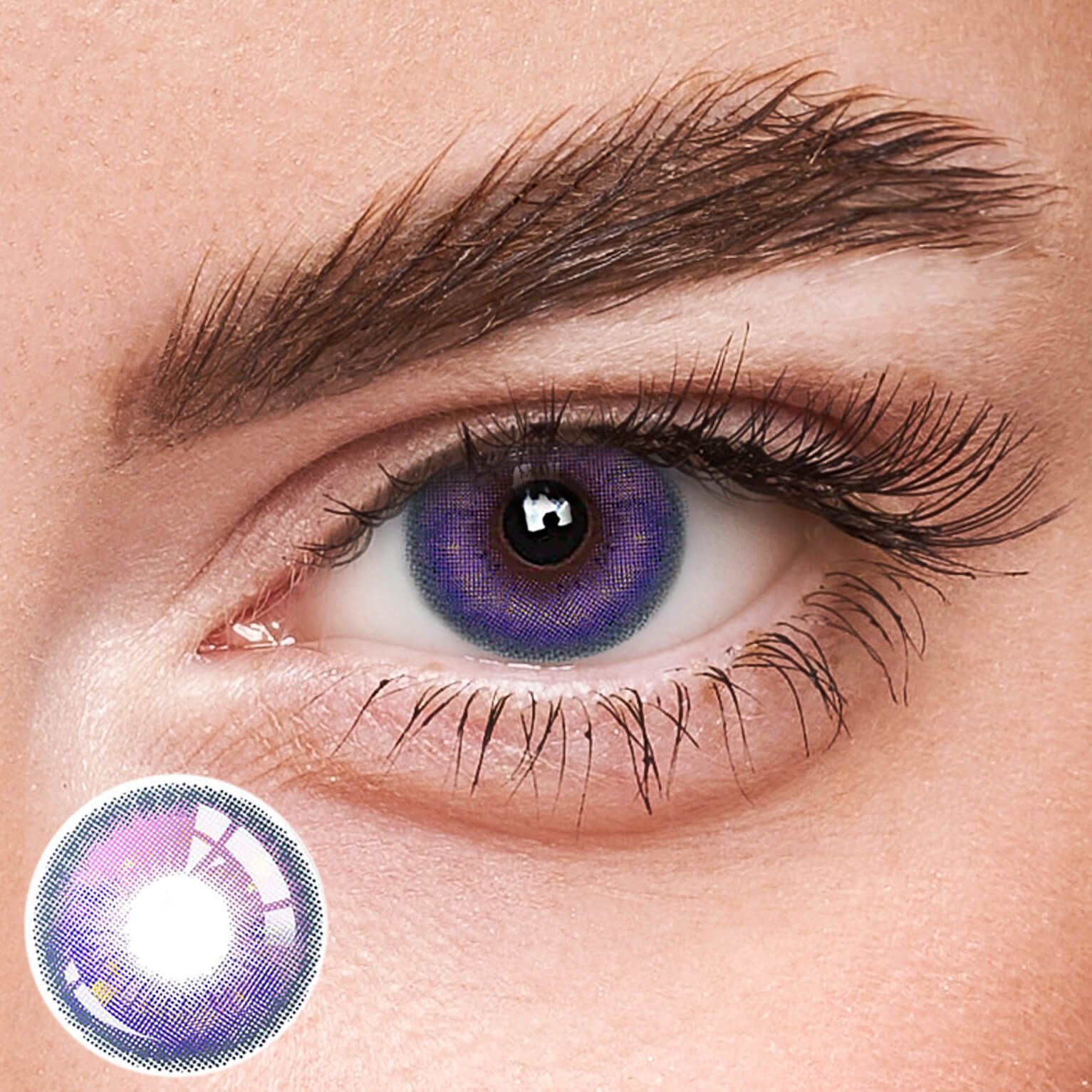 Eyeza Crystal Purple | 1 Year