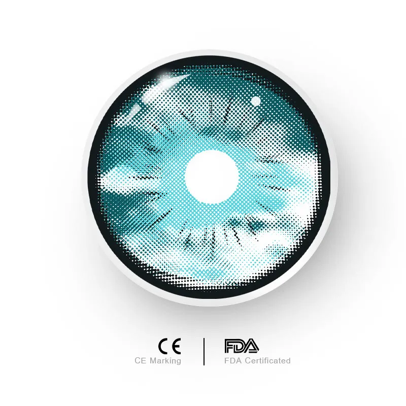 Eyeza Cursed Blue | 1 Year