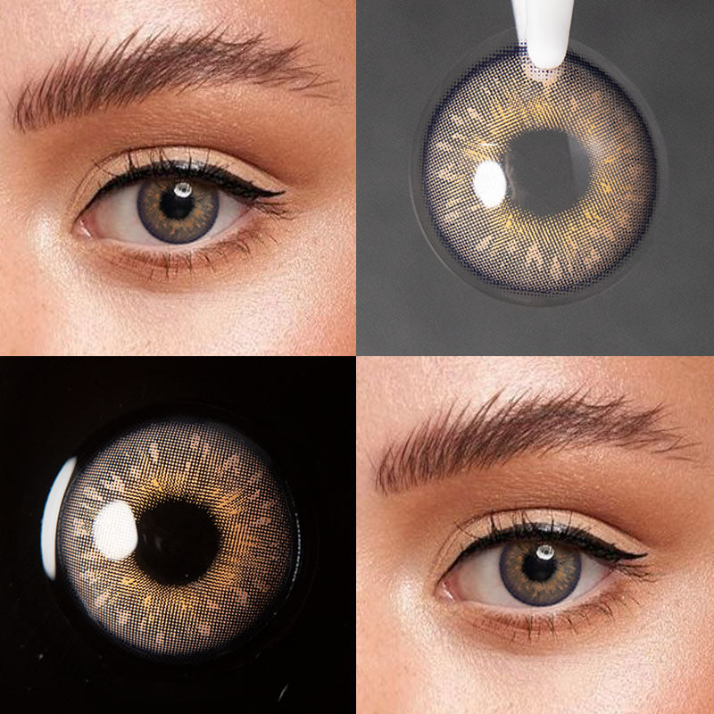 Eyeza Moonlight Pansy Brown  | 1 Year