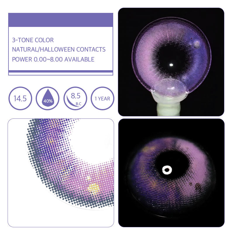 Eyeza Crystal Purple | 1 Year