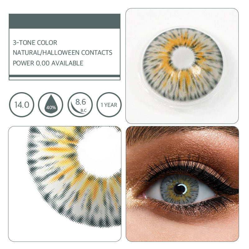 Eyeza New York Gogh Gray  | 1 Year