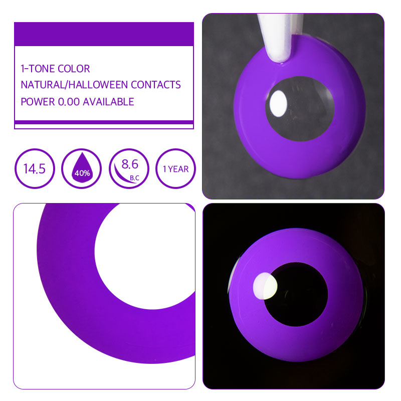 Eyeza Pure Violet   | 1 Year