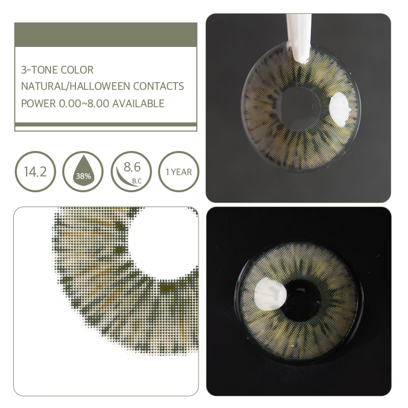 Eyeza Angeles Green  | 1 Year