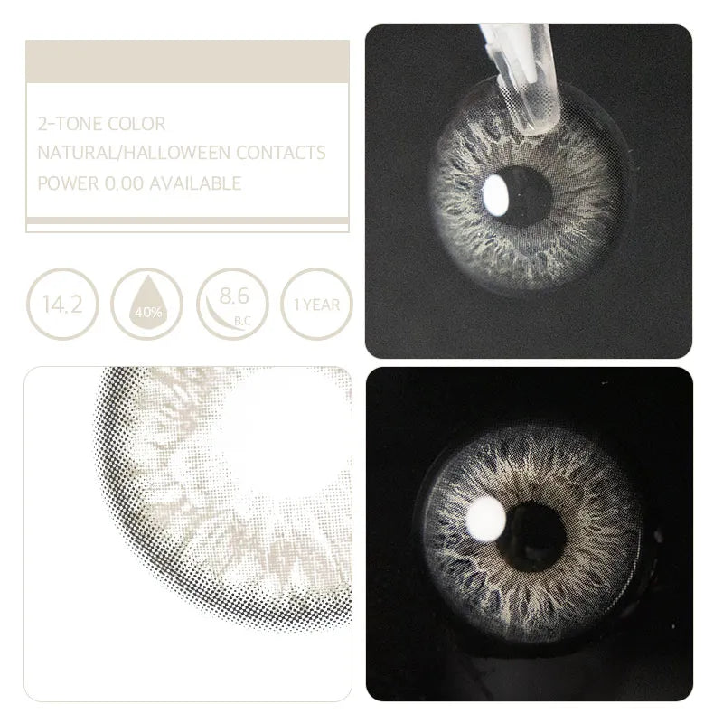 Eyeza Courtship Grey  | 1 Year