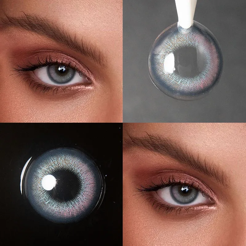 Eyeza Illusion Blue | 1 Year