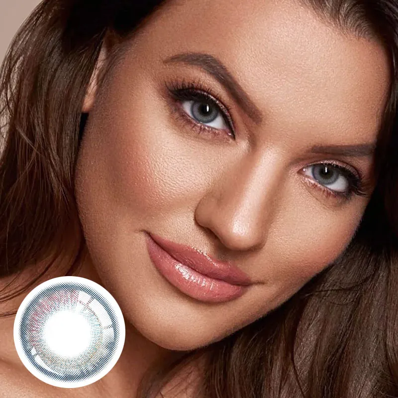 Eyeza Illusion Blue | 1 Year