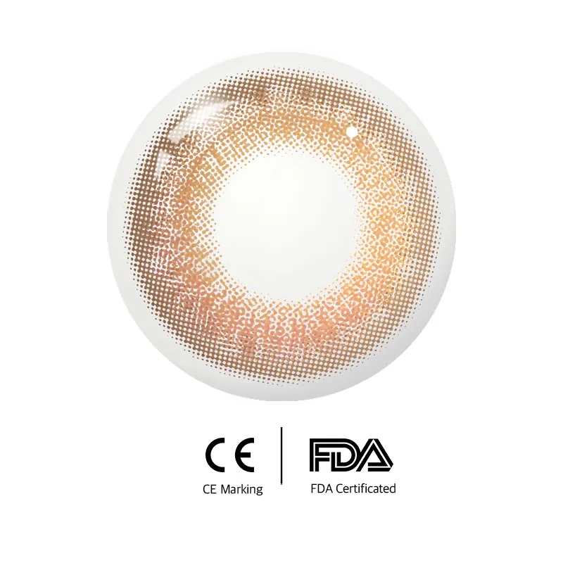 Eyeza Illusion Brown | 1 Year