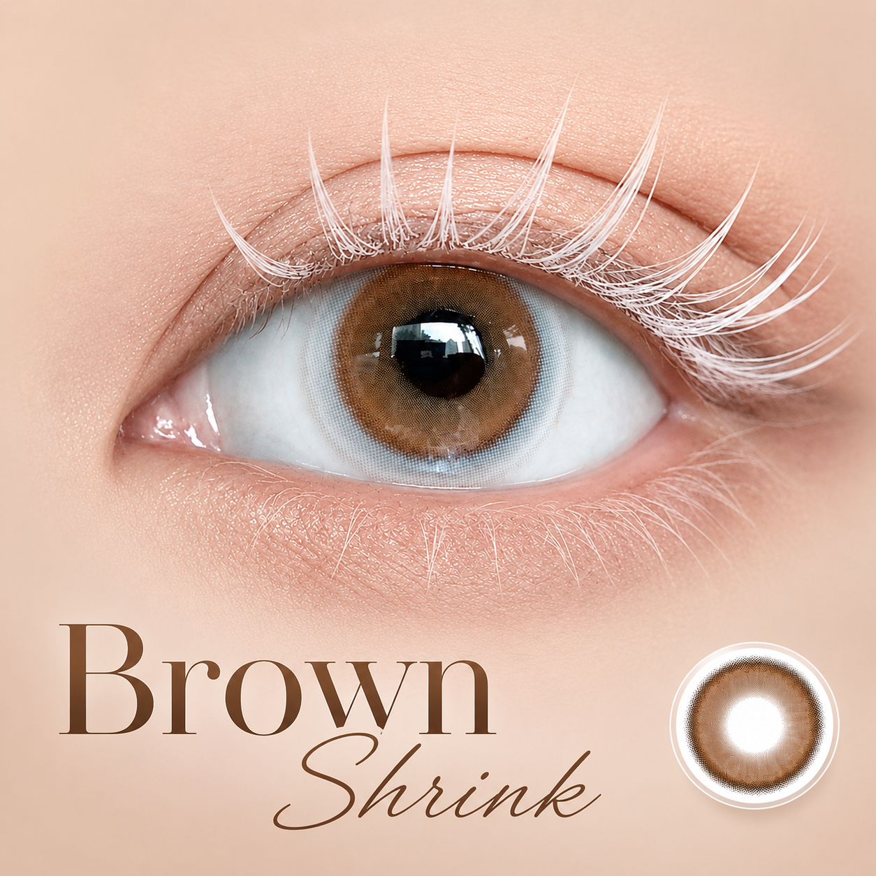 Eyeza Brown Shrink | 1 Day