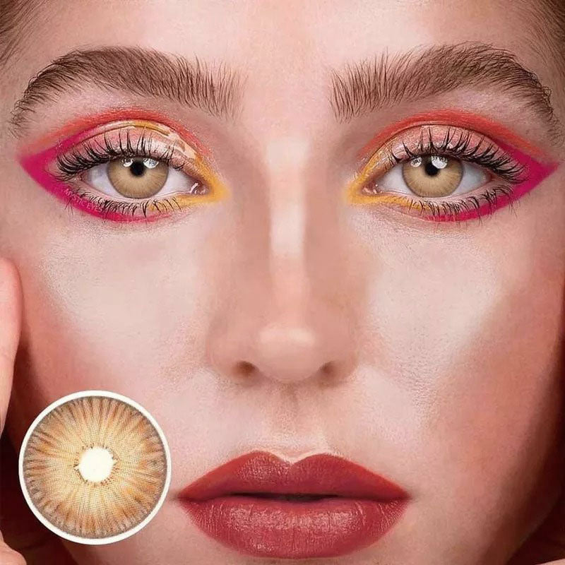 Eyeza New York Brown  | 1 Year