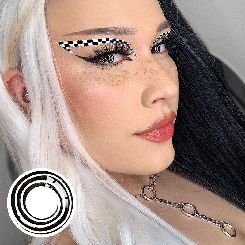 Eyeza Black Whiter Spiral  | 1 Year