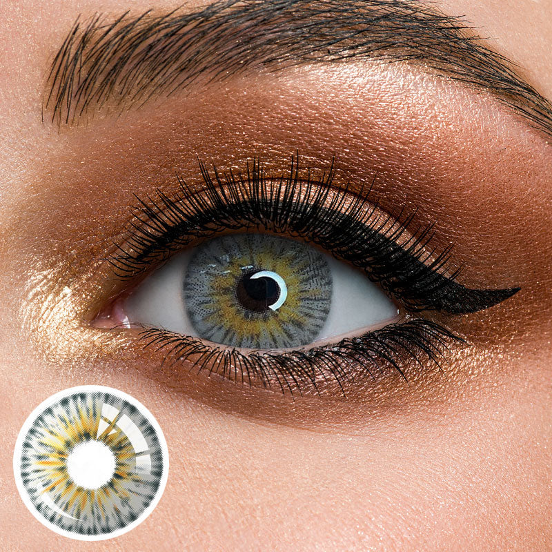 Eyeza New York Gogh Gray Colored Contacts | 1 Year