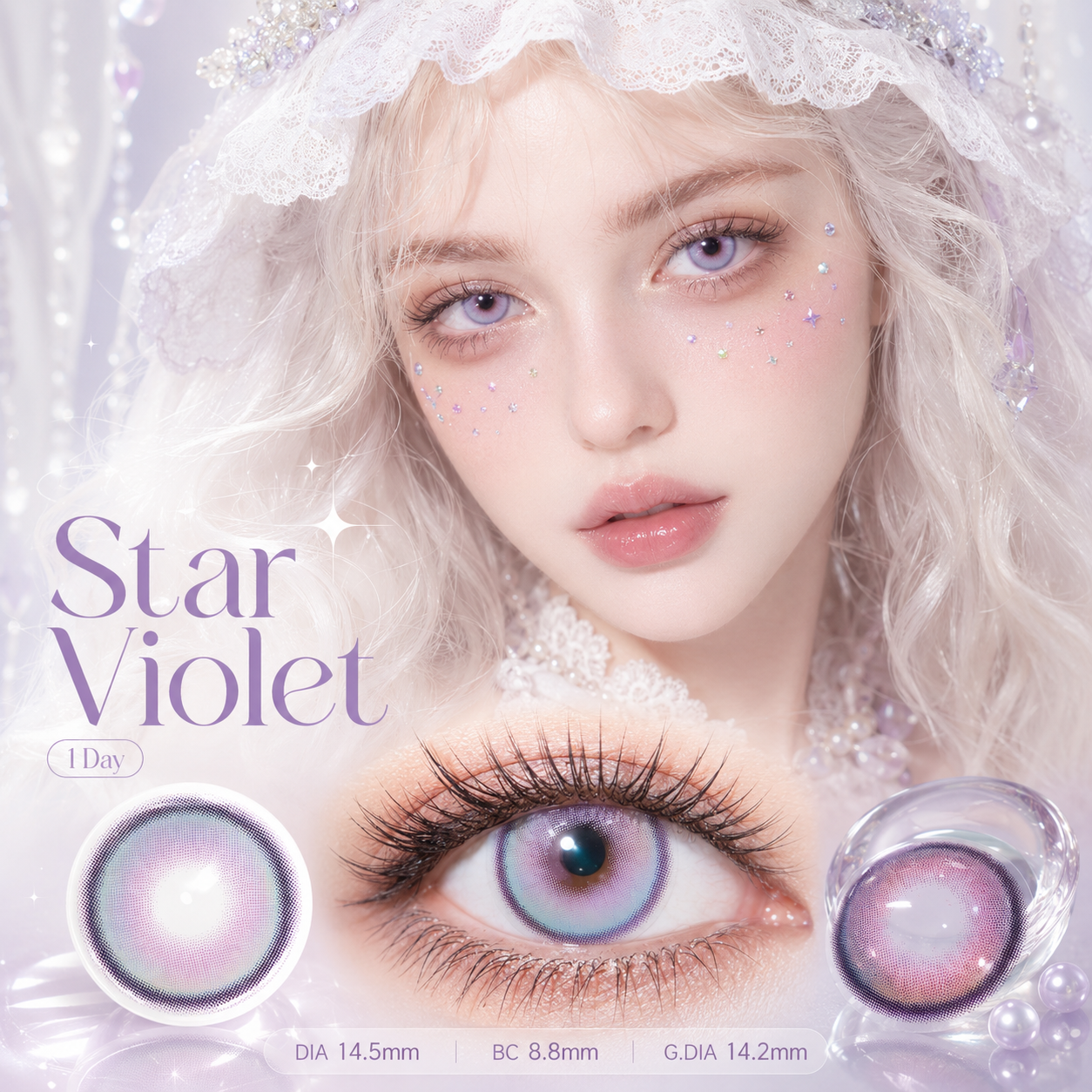 Eyeza Star Violet | 1 Day