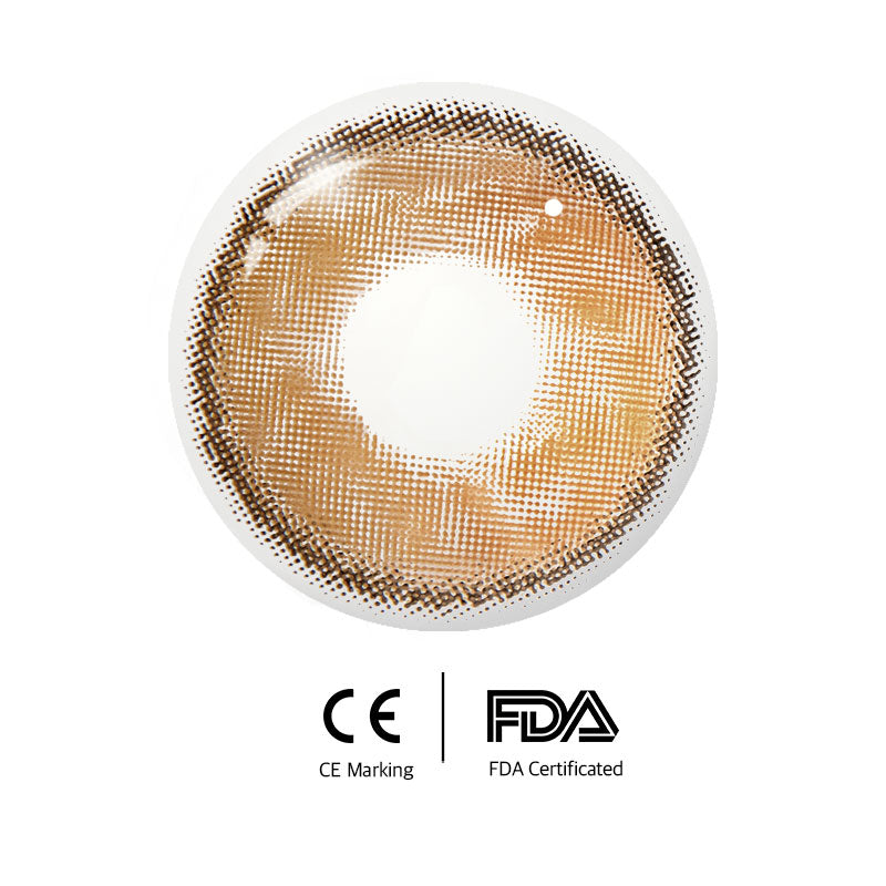 Eyeza Marina Brown Contacts | 1 Year