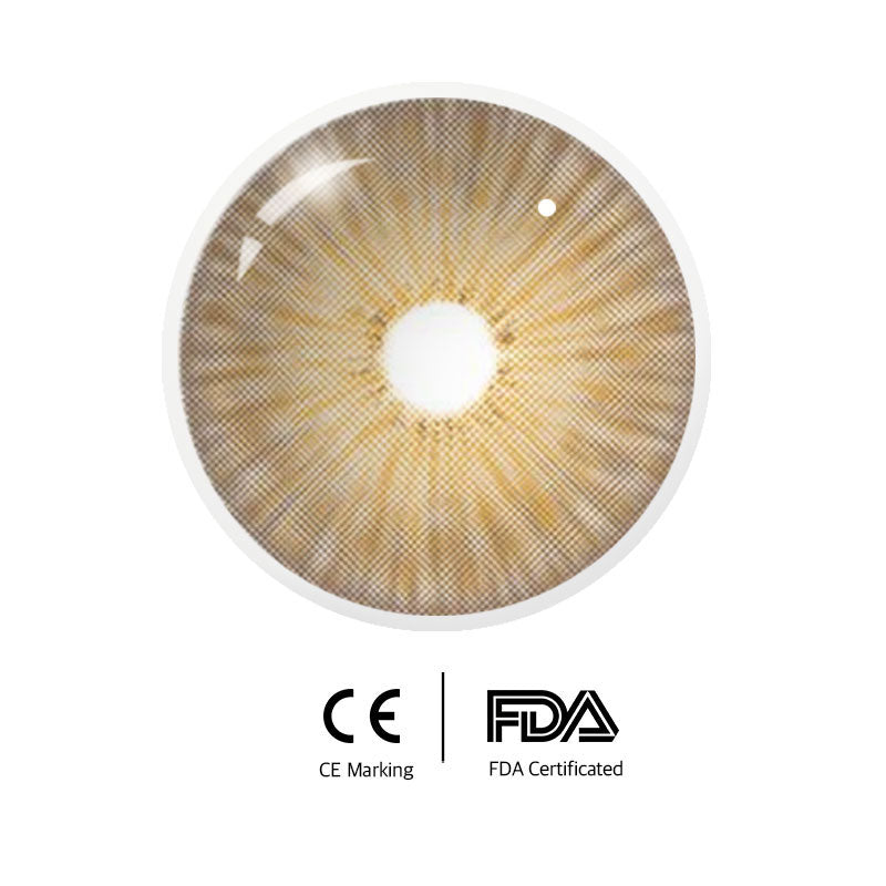 Eyeza New York Brown  | 1 Year