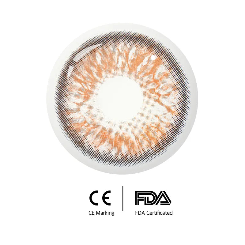 Eyeza Love Letter Brown  | 1 Year