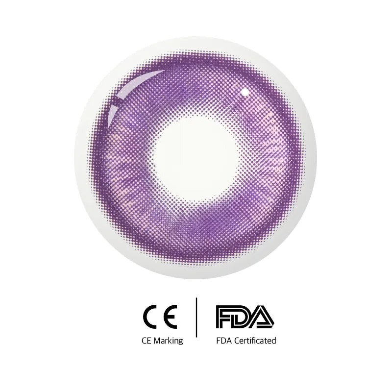 Eyeza Magic Coral Violet  | 1 Year