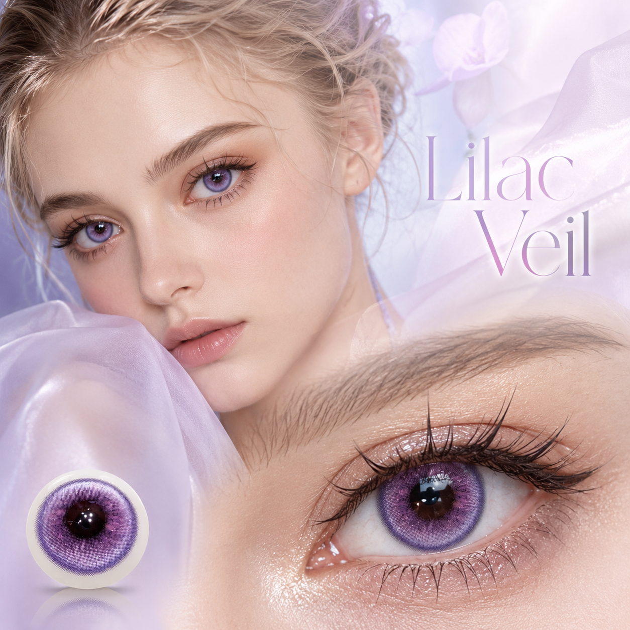 Eyeza Lilac Veil | 1 Day