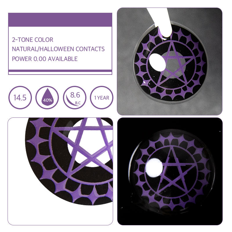 Eyeza Ciel's Contract Purple  | 1 Year