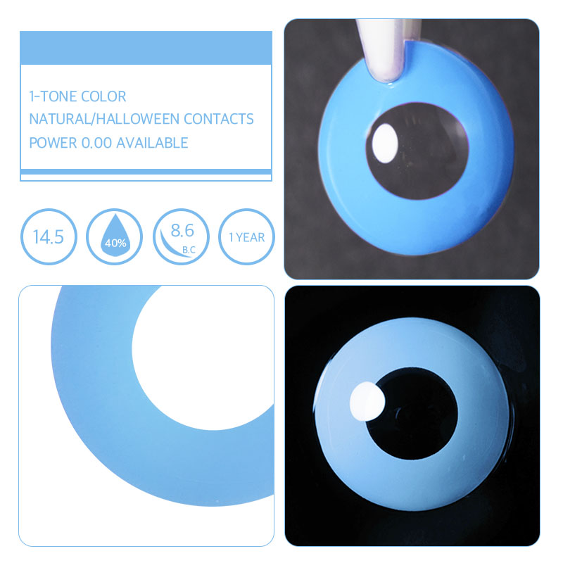 Eyeza Pure Cambridge Blue   | 1 Year