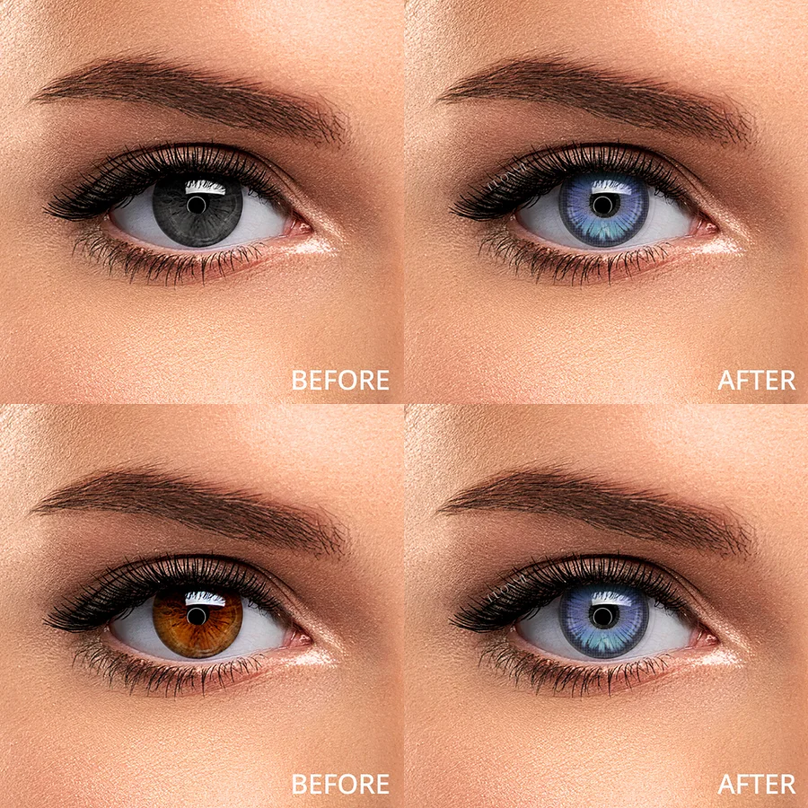 Eyeza Icy Petal Purple | 1 Year