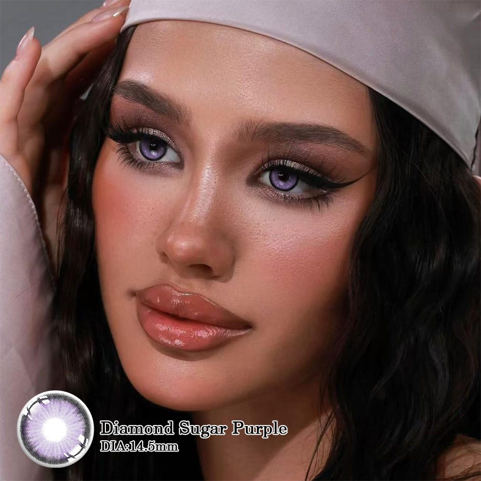 Eyeza Diamond Sugar Purple | 1 Year