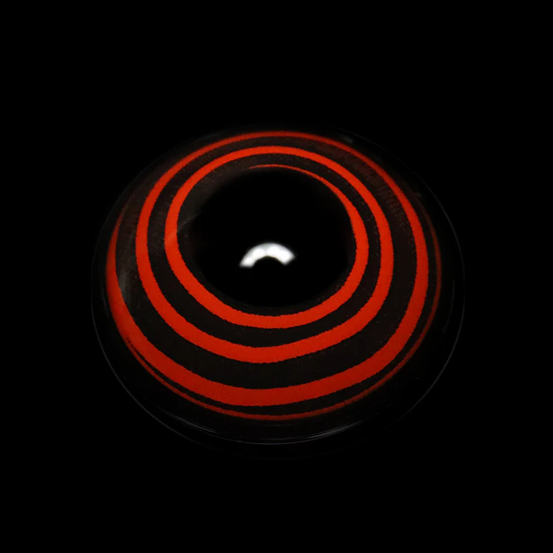 Eyeza Black Red Spiral | 1 Year