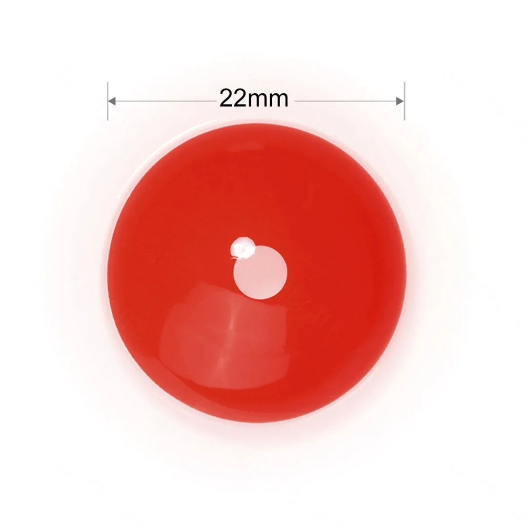 Eyeza Red Sclera 22mm  | 1 Year